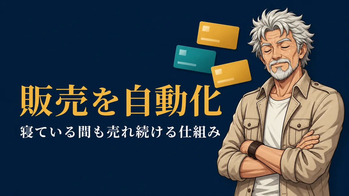 販売を自動化する方法